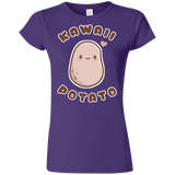 T-Shirts Purple / S Kawaii Potato Junior Slimmer-Fit T-Shirt