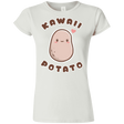 T-Shirts White / S Kawaii Potato Junior Slimmer-Fit T-Shirt