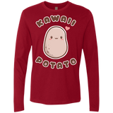 T-Shirts Cardinal / S Kawaii Potato Men's Premium Long Sleeve