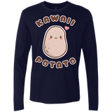 T-Shirts Midnight Navy / S Kawaii Potato Men's Premium Long Sleeve