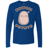 T-Shirts Royal / S Kawaii Potato Men's Premium Long Sleeve