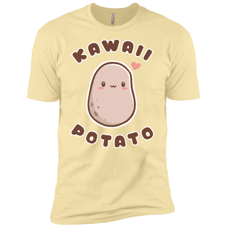 T-Shirts Banana Cream / X-Small Kawaii Potato Men's Premium T-Shirt