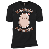 T-Shirts Black / X-Small Kawaii Potato Men's Premium T-Shirt