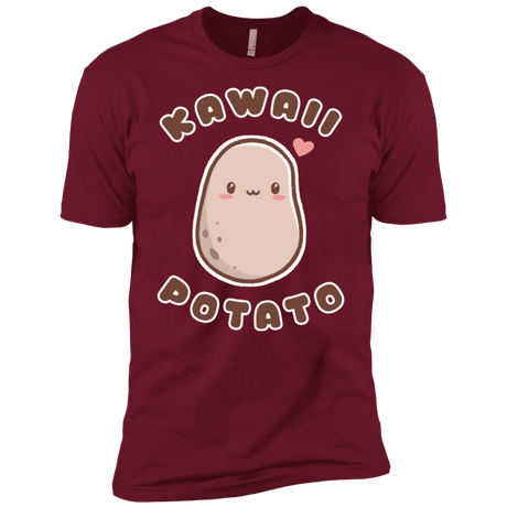 T-Shirts Cardinal / X-Small Kawaii Potato Men's Premium T-Shirt