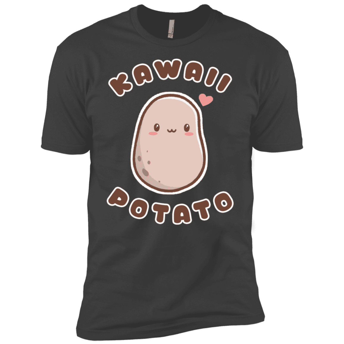 T-Shirts Heavy Metal / X-Small Kawaii Potato Men's Premium T-Shirt