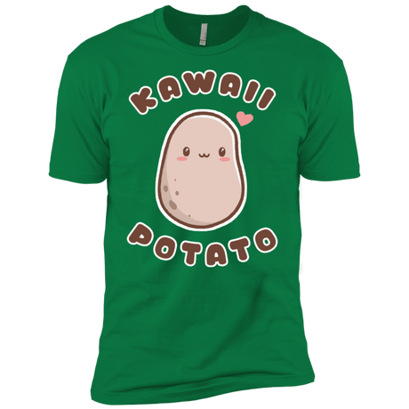 T-Shirts Kelly Green / X-Small Kawaii Potato Men's Premium T-Shirt