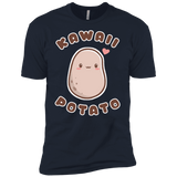 T-Shirts Midnight Navy / X-Small Kawaii Potato Men's Premium T-Shirt