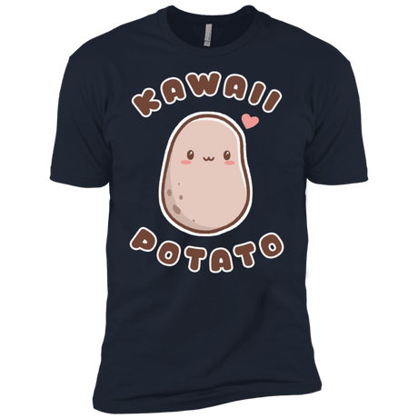 T-Shirts Midnight Navy / X-Small Kawaii Potato Men's Premium T-Shirt