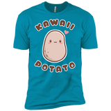 T-Shirts Turquoise / X-Small Kawaii Potato Men's Premium T-Shirt