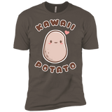 T-Shirts Warm Grey / X-Small Kawaii Potato Men's Premium T-Shirt
