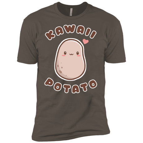 T-Shirts Warm Grey / X-Small Kawaii Potato Men's Premium T-Shirt