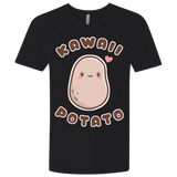 T-Shirts Black / X-Small Kawaii Potato Men's Premium V-Neck