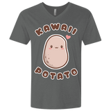 T-Shirts Heavy Metal / X-Small Kawaii Potato Men's Premium V-Neck