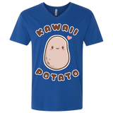 T-Shirts Royal / X-Small Kawaii Potato Men's Premium V-Neck