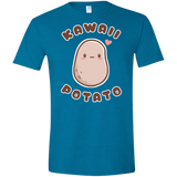 T-Shirts Antique Sapphire / S Kawaii Potato Men's Semi-Fitted Softstyle