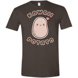 T-Shirts Dark Chocolate / S Kawaii Potato Men's Semi-Fitted Softstyle