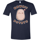 T-Shirts Navy / X-Small Kawaii Potato Men's Semi-Fitted Softstyle