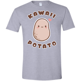 T-Shirts Sport Grey / X-Small Kawaii Potato Men's Semi-Fitted Softstyle