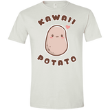 T-Shirts White / X-Small Kawaii Potato Men's Semi-Fitted Softstyle