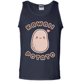 T-Shirts Navy / S Kawaii Potato Men's Tank Top