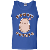T-Shirts Royal / S Kawaii Potato Men's Tank Top