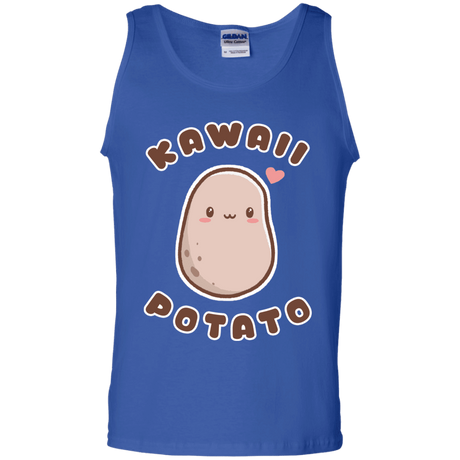 T-Shirts Royal / S Kawaii Potato Men's Tank Top