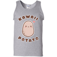 T-Shirts Sport Grey / S Kawaii Potato Men's Tank Top