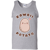 T-Shirts Sport Grey / S Kawaii Potato Men's Tank Top