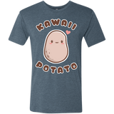 T-Shirts Indigo / S Kawaii Potato Men's Triblend T-Shirt