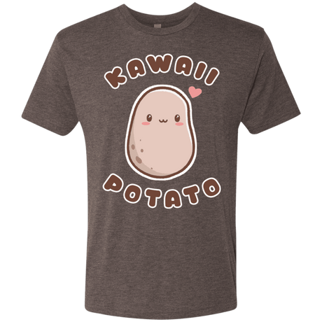 T-Shirts Macchiato / S Kawaii Potato Men's Triblend T-Shirt