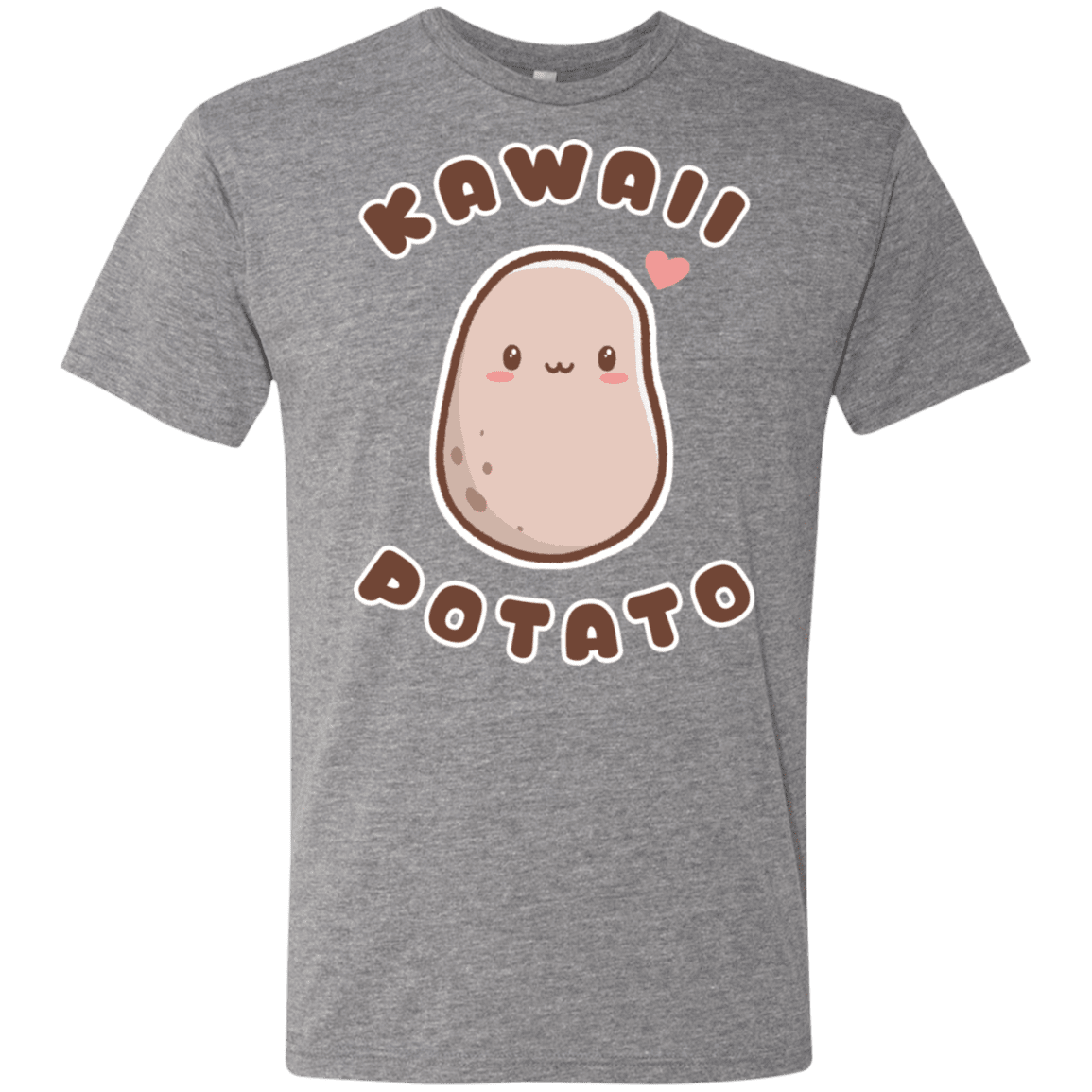 T-Shirts Premium Heather / S Kawaii Potato Men's Triblend T-Shirt