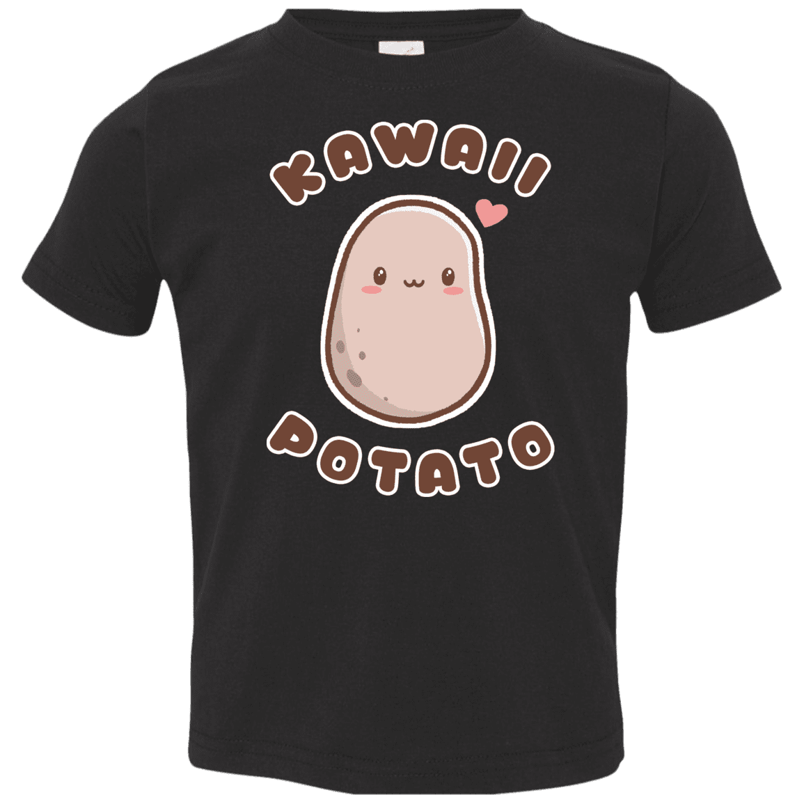 T-Shirts Black / 2T Kawaii Potato Toddler Premium T-Shirt