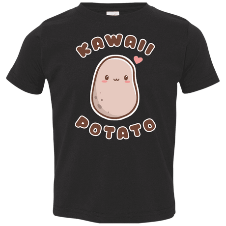 T-Shirts Black / 2T Kawaii Potato Toddler Premium T-Shirt