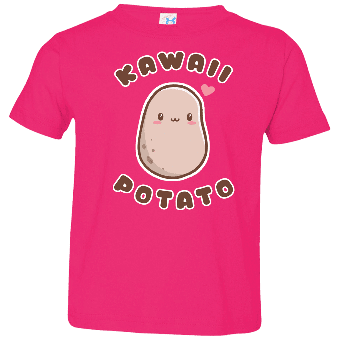 T-Shirts Hot Pink / 2T Kawaii Potato Toddler Premium T-Shirt