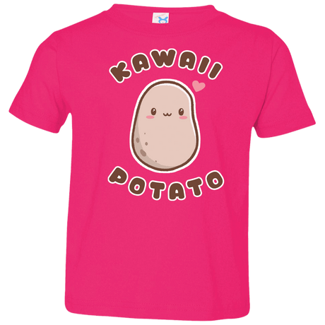 T-Shirts Hot Pink / 2T Kawaii Potato Toddler Premium T-Shirt