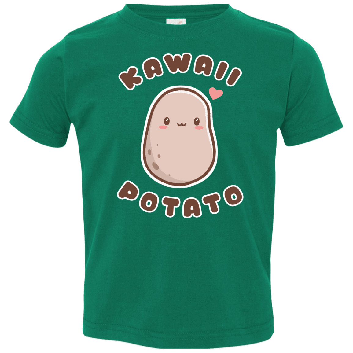 T-Shirts Kelly / 2T Kawaii Potato Toddler Premium T-Shirt