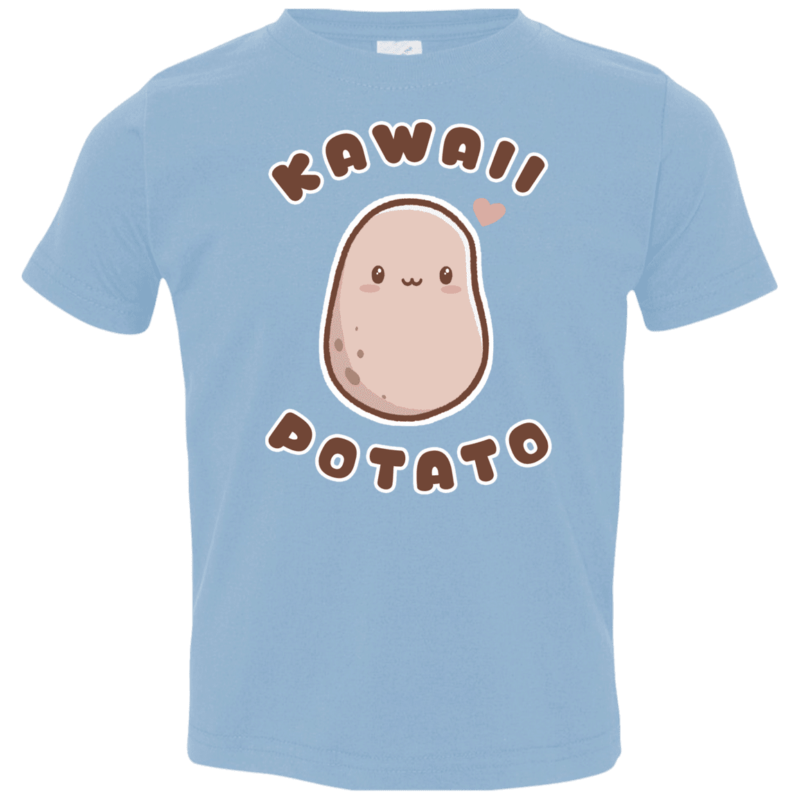 T-Shirts Light Blue / 2T Kawaii Potato Toddler Premium T-Shirt