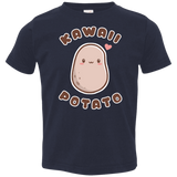 T-Shirts Navy / 2T Kawaii Potato Toddler Premium T-Shirt