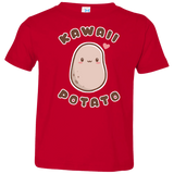 T-Shirts Red / 2T Kawaii Potato Toddler Premium T-Shirt