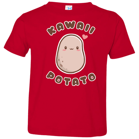 T-Shirts Red / 2T Kawaii Potato Toddler Premium T-Shirt