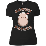 T-Shirts Black / X-Small Kawaii Potato Women's Premium T-Shirt