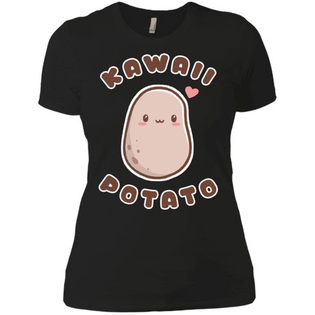 T-Shirts Black / X-Small Kawaii Potato Women's Premium T-Shirt