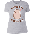 T-Shirts Heather Grey / X-Small Kawaii Potato Women's Premium T-Shirt