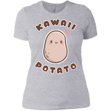 T-Shirts Heather Grey / X-Small Kawaii Potato Women's Premium T-Shirt