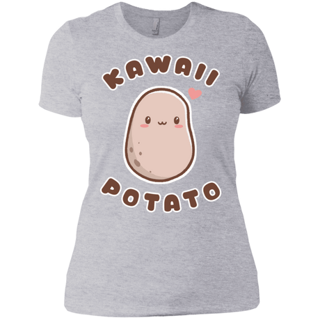 T-Shirts Heather Grey / X-Small Kawaii Potato Women's Premium T-Shirt