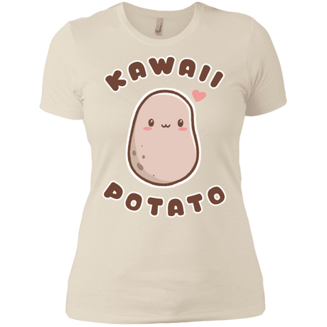 T-Shirts Ivory/ / X-Small Kawaii Potato Women's Premium T-Shirt