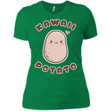 T-Shirts Kelly Green / X-Small Kawaii Potato Women's Premium T-Shirt
