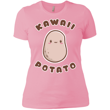 T-Shirts Light Pink / X-Small Kawaii Potato Women's Premium T-Shirt