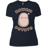 T-Shirts Midnight Navy / X-Small Kawaii Potato Women's Premium T-Shirt