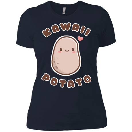 T-Shirts Midnight Navy / X-Small Kawaii Potato Women's Premium T-Shirt